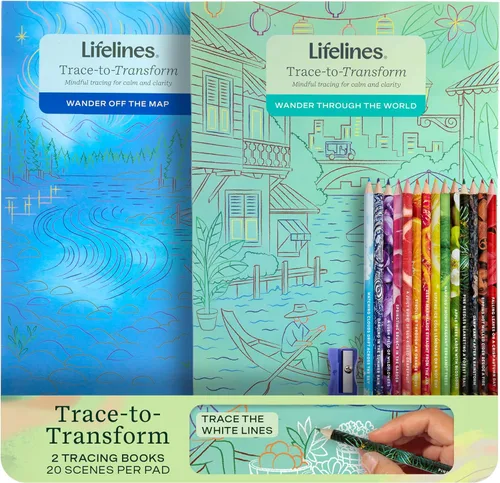 Miniatura 7 de Lifelines Lápices de Colores Perfumados, Paquete de 10 Paleta Clásica - Juego de Lápices de Colores para Frotar y Oler Infundidos con Mezclas