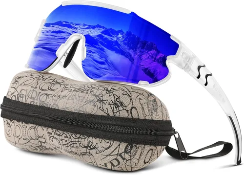 Miniatura 17 de Gafas de sol polarizadas de béisbol para niños: gafas de sol deportivas para niños y niñas de 3 a 12 años, lentes de sol para ciclismo y correr