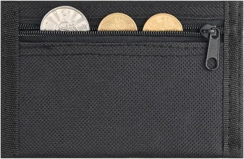 Miniatura 6 de Lamiza Billetera para niños y niñas, adolescentes, billetera de lona para niños, bonitas carteras con cremallera para jóvenes con bolsillo