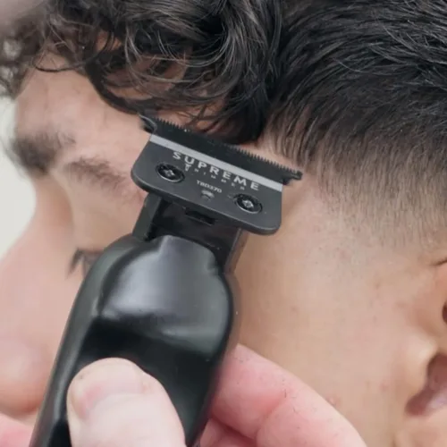 Miniatura 8 de Supreme Trimmer Vader Trimmer & Crunch Foil Shaver Kit de corte de pelo para barbería profesional DLC T-Blade Recortadora de barba ST3778 & STF602