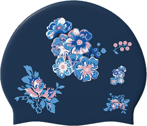 Gorra de natación de silicona, gorra de natación YondestStars para mujeres/hombres/jóvenes, gorras de baño para cabello largo y corto, accesorios de