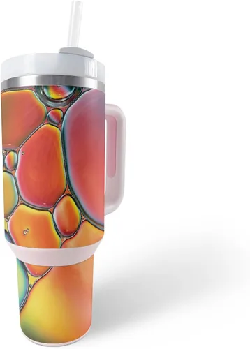 Miniatura 9 de MightySkins Skin - Vaso de vinilo compatible con Stanley The Quencher H2.0 FlowState de 40 onzas, cubo de rompecabezas, protectora, duradera