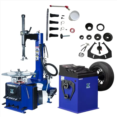 Miniatura 10 de XK Cambiador de neumáticos de 1.5 caballos de potencia, combo balanceador con abrazadera de llanta 580-680 XKUSA272469797603