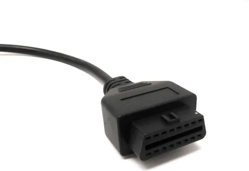 Miniatura 5 de OBD2 - Cable adaptador J1962-J1939 de 9 pines a 16 pines - Herramienta de diagnóstico resistente para camiones - Conector verde de 9 pines