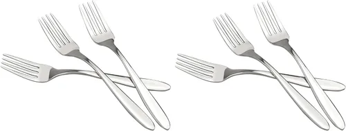 Miniatura 7 de Ramddy Tenedor de ensalada de acero inoxidable 18/10, 12 piezas, 7 pulgadas