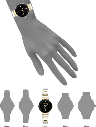 Miniatura 4 de Anne Klein Reloj de pulsera con esfera de diamante genuino para mujer