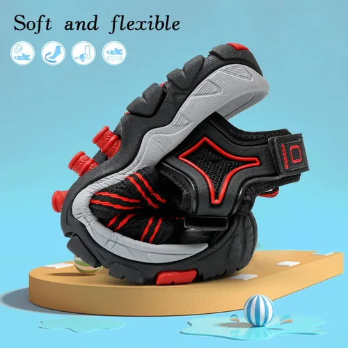 Miniatura 6 de VITUOFLY Sandalias para niños al aire libre senderismo deportes sandalias niñas piscina playa zapatos de verano zapatos de agua zapatillas