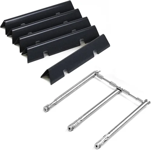 Miniatura 8 de 7636 Barras saborizadoras para Weber Spirit y Spirit II & GS4 Spirit II Serie 300, Spirit E310 E320 E330 S310 S320 S330 parrilla de gas con perilla