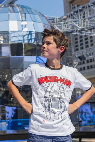 Miniatura 2 de Marvel Spider-Man - Paquete de 4 camisetas sin botones para niños pequeños a grandes