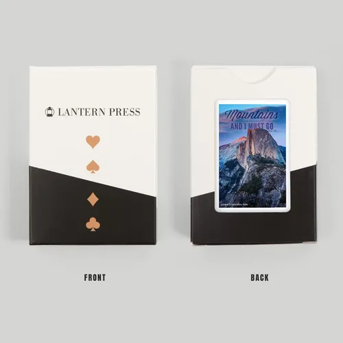 Miniatura 8 de Lantern Press Parque Nacional de Yosemite, California, The Mountains are Calling, Half Dome y Sunset