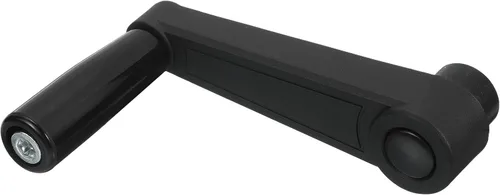 Miniatura 9 de uxcell Mango de máquina giratorio de 0.315 x 3.346 in (diámetro x L), mango de manivela de torno universal para máquina de molienda de torno