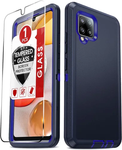 Miniatura 39 de LeYi Funda compatible con Samsumg Galaxy A05 4G: Galaxy A05 4G con resistente a los golpes, 3 en 1 de cuerpo completo, protección resistente