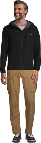 Miniatura 4 de Lands' End Chaqueta de vellón elástica Softshell para hombre