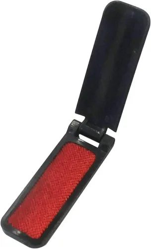 Miniatura 4 de GARASANI Paquete de 3 cepillos de plástico portátiles y plegables para ropa, removedor de pelo de mascotas, herramienta de limpieza manual para Negro