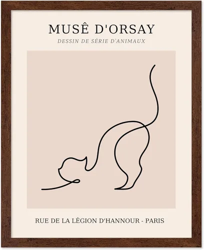 Miniatura 39 de Poster Master Póster Vintage – Impresión Retro de Dachshund – Arte de Perro – Dibujo Lineal – Arte de Boceto – Regalo para Niños, Niñas y Amantes
