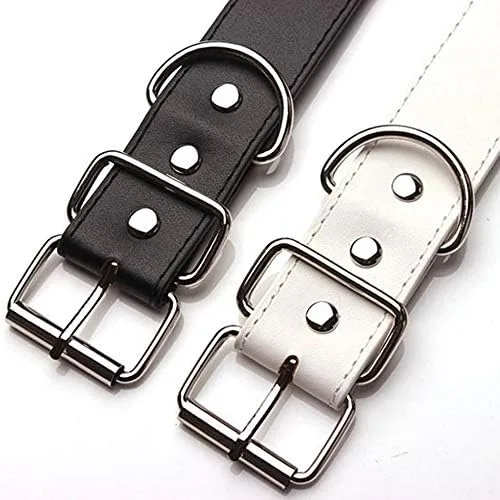 Miniatura 2 de Abitoncc Gargantilla de piel sintética negra para Haley Cosplay Custume Accessiores Puddin Gargantilla Collar Collar, Cuero
