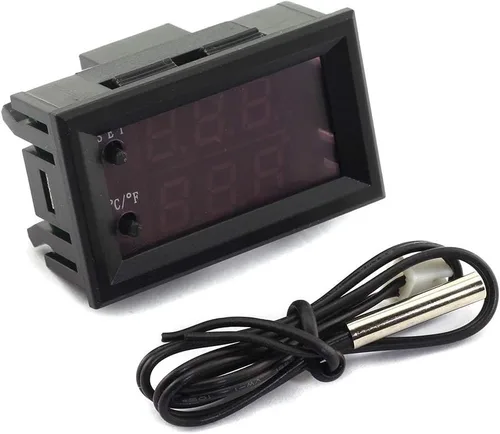 Miniatura 2 de DZS Elec Controlador de temperatura -50 a 110 Celsius (-58 a 230 F) DC 12V Módulo de interruptor de control de termostato programable