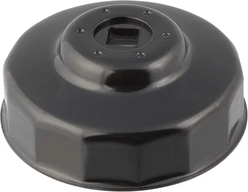 Miniatura 10 de Steelman 90mm x 15 Flauta Llave para tapa del filtro de aceite, accionamiento de 3/8 de pulgada, diseño de bajo perfil para espacios reducidos