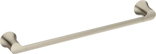 Miniatura 4 de Moen YB0218BN Doux - Toallero individual de 18 pulgadas, níquel cepillado