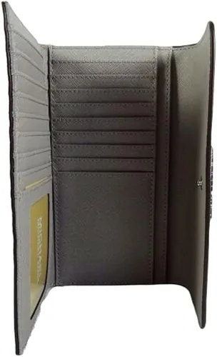 Miniatura 4 de Michael Kors - Cartera de viaje para mujer, tamaño grande, con tres pliegues.