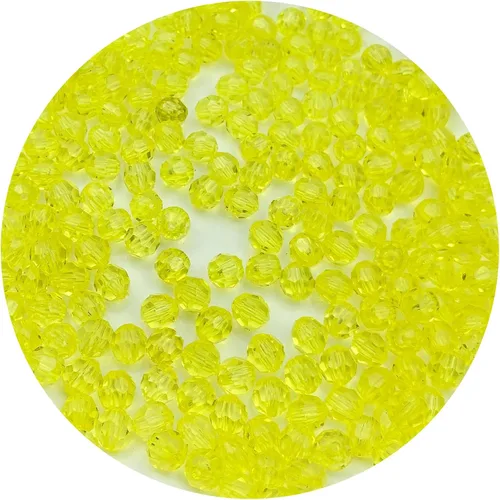 Miniatura 8 de 400 cuentas de cristal redondas acrílicas de 0.315 pulgadas (0.315 in), cuentas espaciadoras facetadas de color para hacer joyas, bricolaje, Rosa