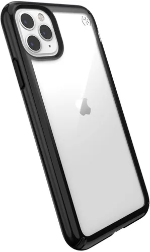 Speck Presidio Show - Funda para iPhone 11 Pro Max, transparente/negro