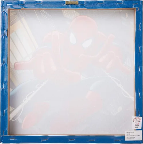 Miniatura 5 de Lienzo decorativo para pared de Marvel Spider-Man (4 piezas)