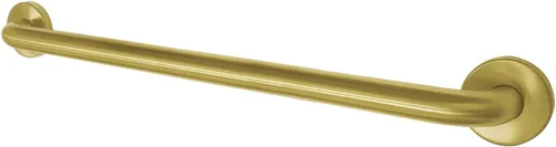 Kingston Brass DR114247 Americana 24 pulgadas x 1-1/4 pulgadas O.D Grab, 24 pulgadas de longitud de la barra, latón cepillado
