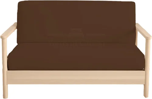 Miniatura 19 de Fundas para futón sin brazos tamaño individual, fundas de futón 100% algodón egipcio, funda de sofá con cremallera, protector de sofá cama, funda