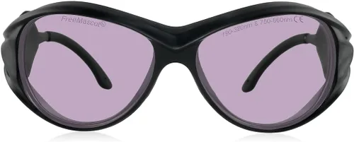 Miniatura 9 de FreeMascot OD 5+ 190nm-380nm/750nm-860nm longitud de onda violeta y láser infrarrojo gafas de seguridad
