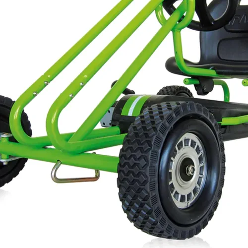 Miniatura 8 de Pedal Go Kart Hauck, carrera verde