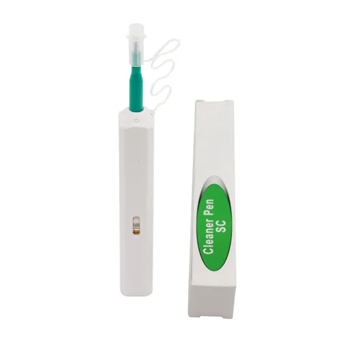 Miniatura 11 de 1 pc limpiador de fibra óptica Herramientas de fibra óptica Cleaing Pen para LC/MU 0.049 in Conector Más de 800 Limpia la cara del extremo