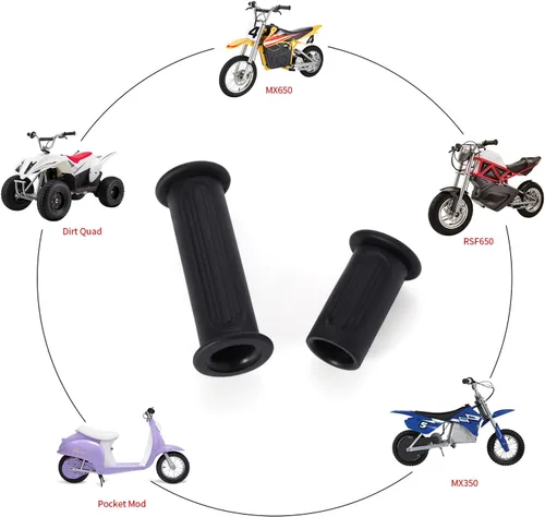 Miniatura 2 de KAMIER Empuñaduras de manillar para Razor MX350 MX400 MX650 MX500 SX500 Mcgrath Dirt Bike E325 E300 E200 E100 Pocket Mod Scooter eléctrico Dirt Quad