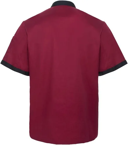 Miniatura 2 de TOPTIE 3 Pack Custom Short Sleeve Chef Abrigos Personalizados Transferencia de Calor y Chaquetas Bordadas