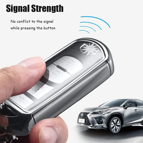 Miniatura 4 de Funda para llavero compatible con Mazda 2 3 5 6 8 CX-3 CX-4 CX-5 CX-7 CX-9 Atenza Axela MX5 Speed3 Miata 2/3/4 botón de protección completa con Azul