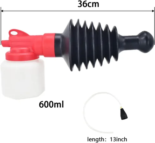 Miniatura 2 de Plumero de polvo de gran capacidad, rociador de mano dispensa uniformemente polvo, 1 paquete