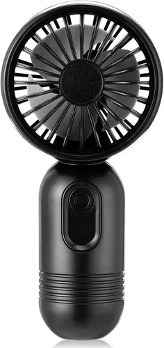 Rossesay Miniventilador portátil a granel, lindo ventilador de mano ligero, pequeño ventilador personal de mano y pestañas de 3 velocidades,