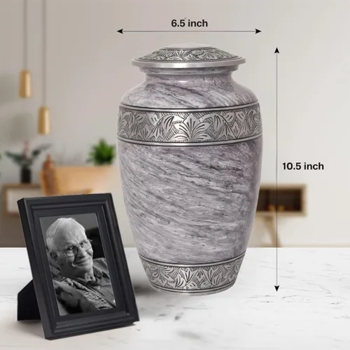 Miniatura 5 de Urna para cenizas humanas para mujeres adultas, urna de entierro, urna decorativa, urna funeraria, urna de cremación para mujeres y hombres, grande