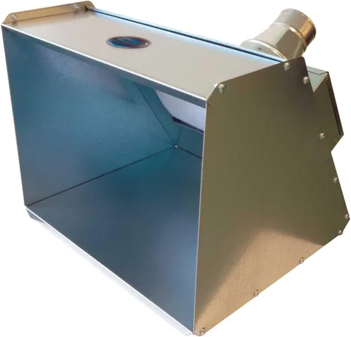 Paasche Airbrush HSSB-22-16 Hobby - Cabina de pulverización, 22 pulgadas de ancho, color plateado