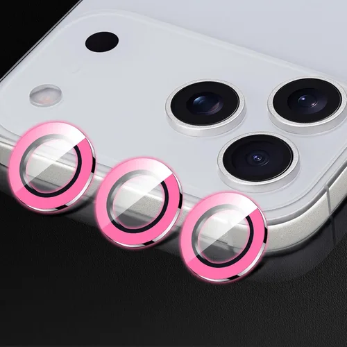 Miniatura 39 de Compatible con iPhone 11 Pro/11Pro Max/12 Pro Luminous Camera Lens Protector Ultra Thin Película de vidrio templado Protector de pantalla de cámara