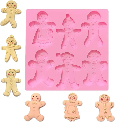 Miniatura 11 de Lujosos moldes grandes para fondant de campanas de Navidad, 3 piezas, hojas de acebo adornadas para decoración de pasteles, molde de silicona, P-115