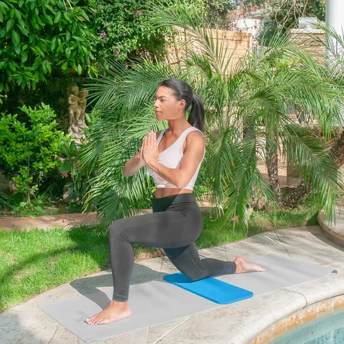 Miniatura 5 de ProsourceFit Rodillera y codera de yoga extragruesa de 15 mm (5/8”) se adapta a tapetes estándar para articulaciones libres de dolor en yoga