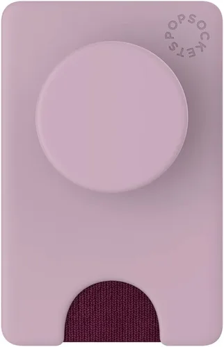 Miniatura 5 de Cartera para teléfono PopSockets con soporte expandible, tarjetero para teléfono - Rosa suave Rosa rubor