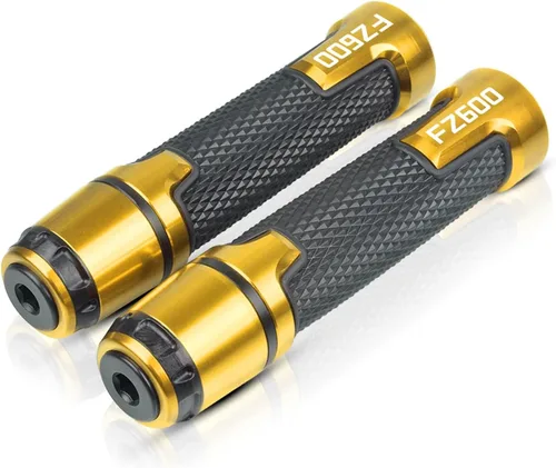 Miniatura 12 de Tapón para manillar de motocicleta, pomos antideslizantes para mango de scooter extremos de manillar de mano de 7/8 pulgadas 0.866 in con logotipo