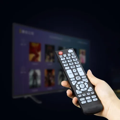 Miniatura 5 de Mando a distancia de repuesto apto para todos los elementos TV serie 100 E1AC19N E1AA24N E1AA24N-G ELEFT2416 E1AA32N E4AA43N E4AA50N E4AA55N E4AA65N