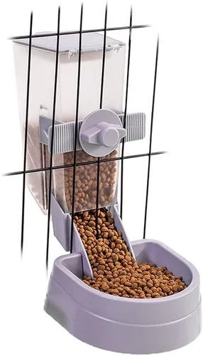 Miniatura 13 de Comedero de agua para conejos, sin fugas, 17 onzas, sin goteo, para conejillo de indias, hámster, chinchilla, hurón, animal pequeño Azul