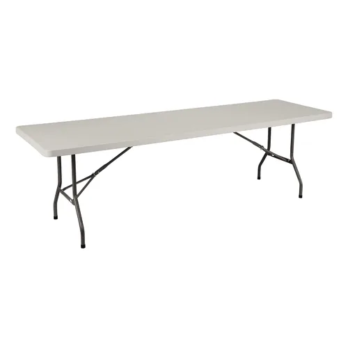 Miniatura 13 de Norwood Commercial Furniture Mesa de entrenamiento plegable para interiores y exteriores, de 5 pies, rectangular, de plástico moldeado por soplado