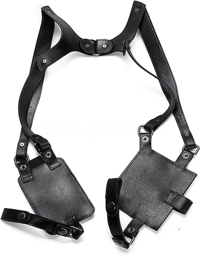 Neween Correa oculta antirrobo para las axilas, cartera de bolsillo, funda de hombro para teléfono, bolsa de ocio doble para hombres y mujeres