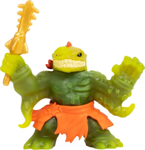 Miniatura 10 de Heroes of Goo Jit Zu Cursed Goo Sea Súper viscoso, paquete de héroes de figuras de acción de juguete lleno de goo Thrash con cara que cambia