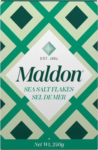Maldon Sal, escamas de sal marina, 8.5 oz (240 g), (Paquete de 2)